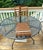 Chestnut Antique Folding Oak Canoe Camp Chair Maine Adirondack Camp Style C1900-1930 For Sale - Image 8 of 9