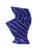 1970s Vintage Studio Pottery Ridged Biomorphic Blue Vase by Frank Fabens For Sale - Image 5 of 8