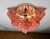Glass Vintage Murano Glass Tube Wall Sconces with 5 Pink Alabaster Glass Tube, 1990, Set of 2 For Sale - Image 7 of 18
