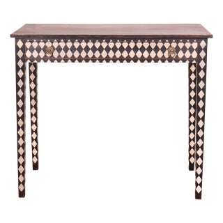 English Painted Lamp Table, 1890s For Sale