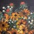 Contemporary Daisies and Amaranths Original Acrylic Painting For Sale - Image 3 of 5