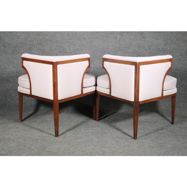 Mid 20th Century Vintage Modern Corner Chairs - 4 Pieces For Sale - Image 4 of 10