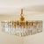 Large Chandelier in Gilded Brass and Glass by J. T. Kalmar for Kalmar, 1960 For Sale - Image 14 of 18