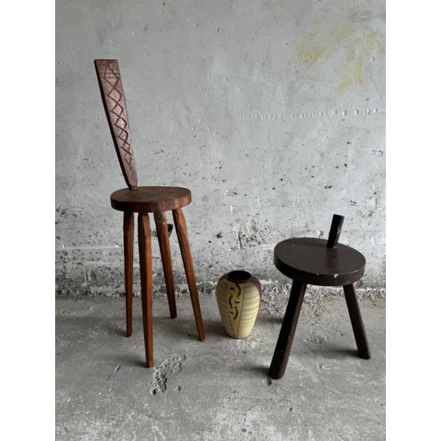 Set of Brutalist Stools For Sale - Image 13 of 13