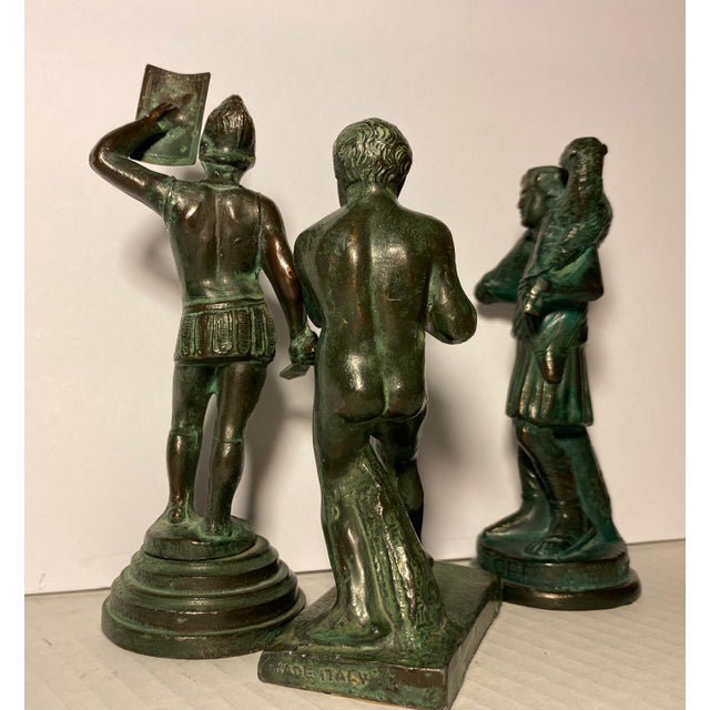 Classical Greek and Roman Sculptures Set of Four Chairish