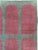This Mid-20th century Turkish Art Deco Style room-size carpet presents a disciplined composition of fifteen elongated arch...