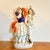 Antique Dancing Couple with Mask Mantel Figurines from Staffordshire, England, 1860, Set of 2 For Sale - Image 10 of 18