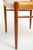 1960s A Pair of Danish Teak Dining Chairs in Distress Leather For Sale In New York - Image 6 of 7