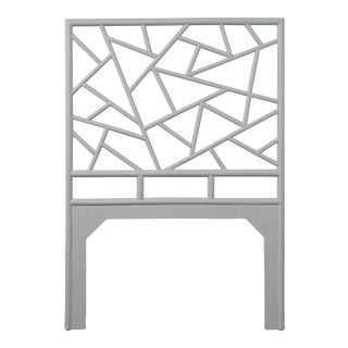 Tiffany Headboard Twin - Light Gray For Sale