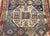 Antique Caucasian Kazak Rug, Medallion Pattern, Hand-Knotted Wool, Blue & Red, 4' x 8' For Sale - Image 10 of 16