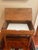 Rustic Pine Slant Top Writing Desk For Sale - Image 4 of 8