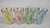 Mid-Century Modern 1960s Hazel-Atlas Mid-Century Atomic Pastel Starburst Glasses - Set of 8 For Sale - Image 3 of 7