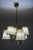 Swedish Modern Brass and Glass Chandelier, 1940s For Sale - Image 3 of 16