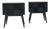 Pair of “Wave” Side Tables by Edmond Spence For Sale