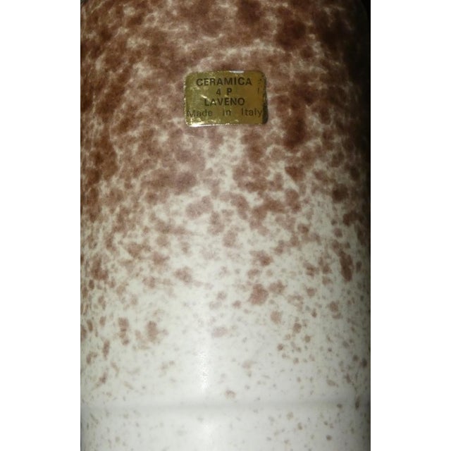 Ceramic Ceramic Carafe with Glasses by Albino Reggiori for Ceramica Laveno, 1970s, Set of 7 For Sale - Image 7 of 10