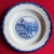 English Antique Early 19th Century English Blue Feather Edge Plate With Thomas Moore Poem For Sale - Image 3 of 8