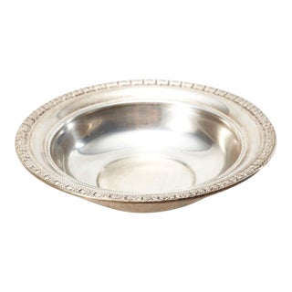 Vintage Fischer Sterling Silver Candy Bowl 1960s For Sale