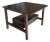 Mid-Century Modern Refinished Dunbar Side Lamp Table With Drawer For Sale
