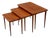 Mid-Century Modern Nesting Tables, 1960s, Set of 3 For Sale