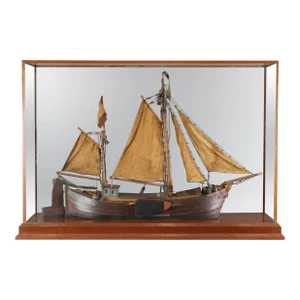 Antique Model of a Thames River Barge