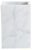 Squared White Carrara Marble Toothbrush Holder from Fiammettav Home Collection For Sale