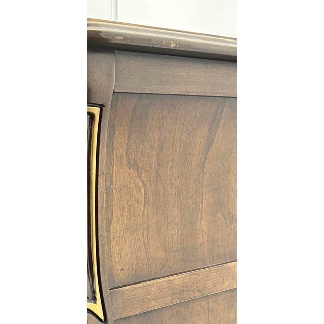 Mid 20th Century Chinoiserie Three Drawer Chest of Drawers by White Furniture For Sale - Image 12 of 12