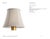 Visual Comfort Signature 5" Natural Linen Bell Empire Shade Designer: Visual Comfort Signature Height: 4.25" Base: Shade...