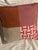 Hermès Hermes Hibiscus/Mandarine Avalon Terre d'H Pillow Hermes Hand Woven Blanket (100' Cashmere) Measures 15.7" X 15.7" New Never Used No Box For Sale - Image 4 of 8