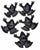 Mid 20th Century Set of 5 Cast Iron Frog Place Card Holders or Garden Table Accents For Sale - Image 4 of 7