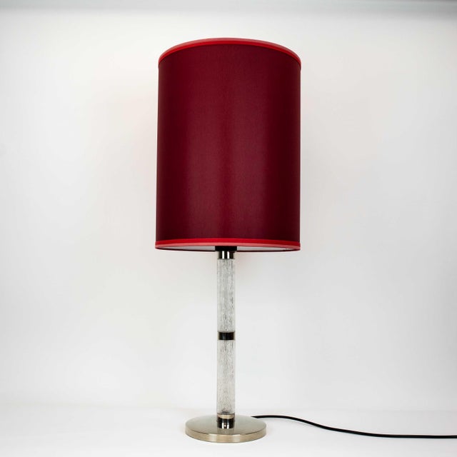 Large German Space Age Table Lamp in the style of Richard Essig For Sale - Image 10 of 10