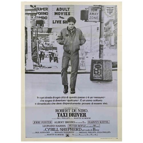1970s Italian Taxi Driver Movie Poster, 1976 For Sale - Image 5 of 5