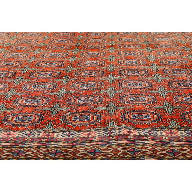Mid 20th Century Vintage Turkish Sivas Rug, 07'04 X 11'01 For Sale - Image 5 of 10