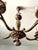 Regency Bronze 5-Light Chandelier, 1950s For Sale - Image 9 of 10