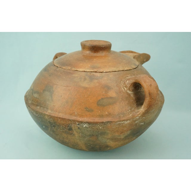 Antique Ottoman Berber Vase in Terracotta, Morocco, 19th Century For Sale - Image 4 of 18
