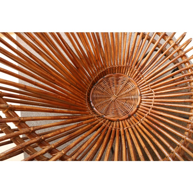 Wood 1970s Pair of Wicker Lounge Chairs by Janine Abraham and Dirk Jan Rol for Rougier For Sale - Image 7 of 18