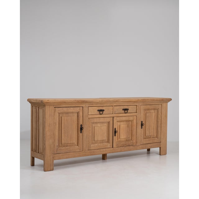 Brutalist Buffet With Iron Hardware For Sale - Image 12 of 12