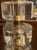 These lamps are a stylish and elegant addition to any home. The Murano clear glass discs paired with brass accents create...