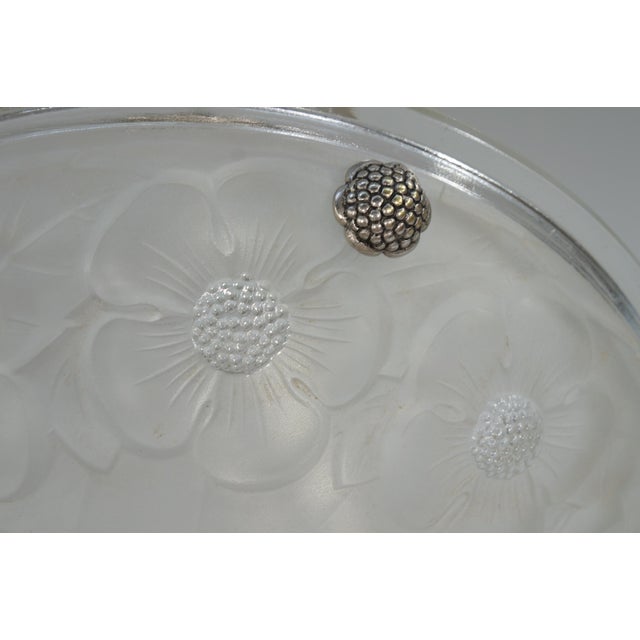 French Art Deco Pendant Light by Jamain & Degue 1930 France For Sale - Image 9 of 13