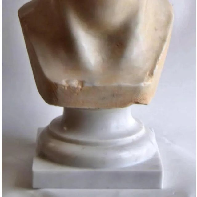 Beautiful Italian Caesar Bust early 20th century Carrara marble Measure: H: 51 cm Perfect condition. This piece is...