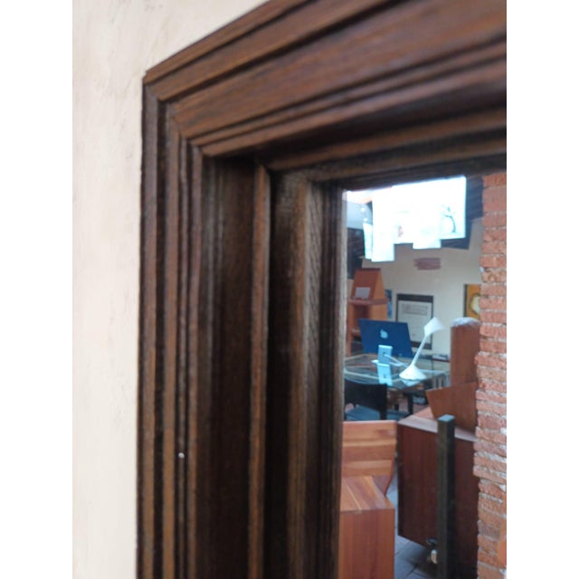 Wood Mirror by Ferdinando Meccani for Meccani Arredamenti, 1961 For Sale - Image 7 of 12