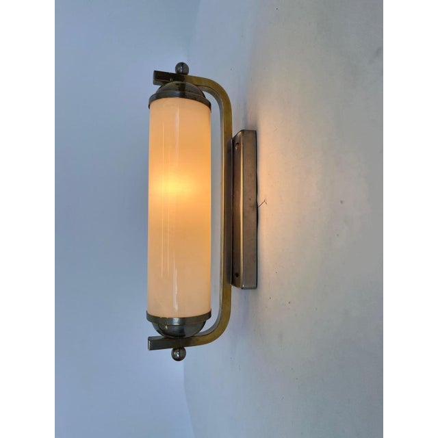 - 1930s, Czechoislovakia - original condition,refreshed,polished - US compatible - one bulb any wattage possible - newly...
