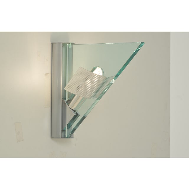 Silver Icaro Wall Lamps by Carlo Forcolini for Artemide, 1980s, Set of 2 For Sale - Image 8 of 16