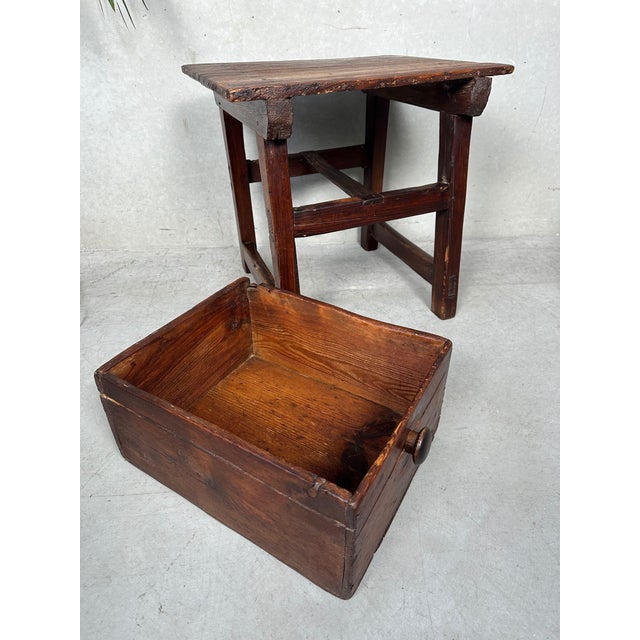 Vintage Brutalist Table, 1940s For Sale - Image 6 of 18