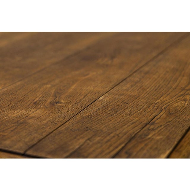 Large Art Deco Warehouse Counter in Oak, 1930s For Sale - Image 9 of 14