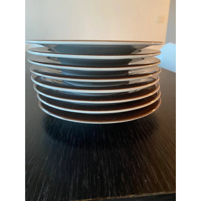 Vintage Kahla Germany Porcelain Coffee Mug & Saucer Set for Eight, 16 Pieces, Discontinued For Sale - Image 10 of 13