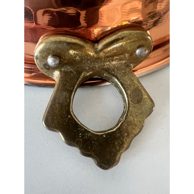 Vintage Copper Shell and Fruit Molds- Set of 2 For Sale - Image 11 of 11