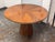 Anthropologie Quillen Marquetry Round Walnut Pedestal Dining Table, 48 Inches For Sale - Image 10 of 12