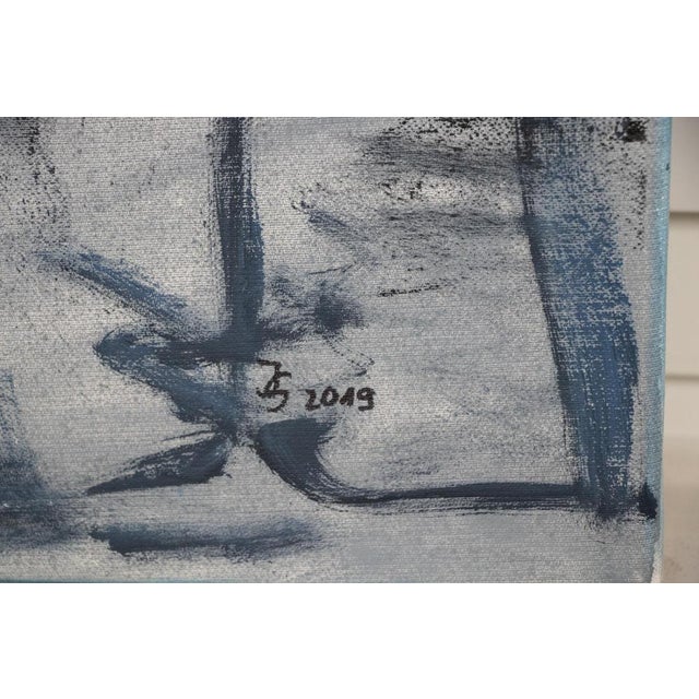 Ingrid Stolzenberg, Driftwood, German Post Expressionist Painting, 2019, Oil on Canvas For Sale - Image 4 of 8