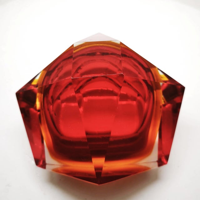 Ashtray in Murano Glass by Flavio Poli for Seguso, 1960s For Sale - Image 6 of 8