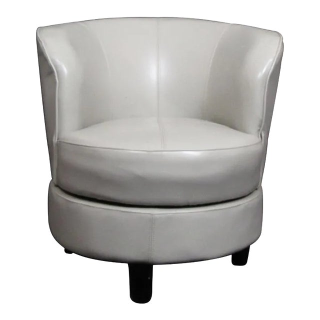 Modern Swivel Club Chair For Sale